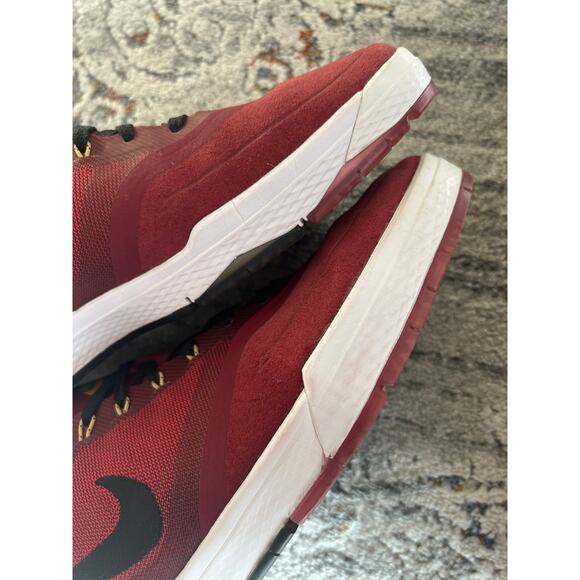 Mens Nike Paul Rodriguez 9 Elite SkateBoard Sneaker Color Red Gold Black Sz 11.5 - Picture 10 of 15